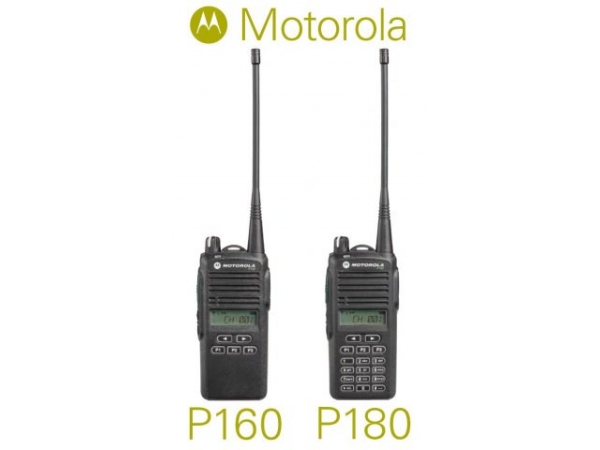 Nové rádiostanice Motorola P160 a P180